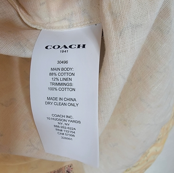 Coach Keith Haring cottagecore Patchwork Quilt Dress - Picture 14 of 16